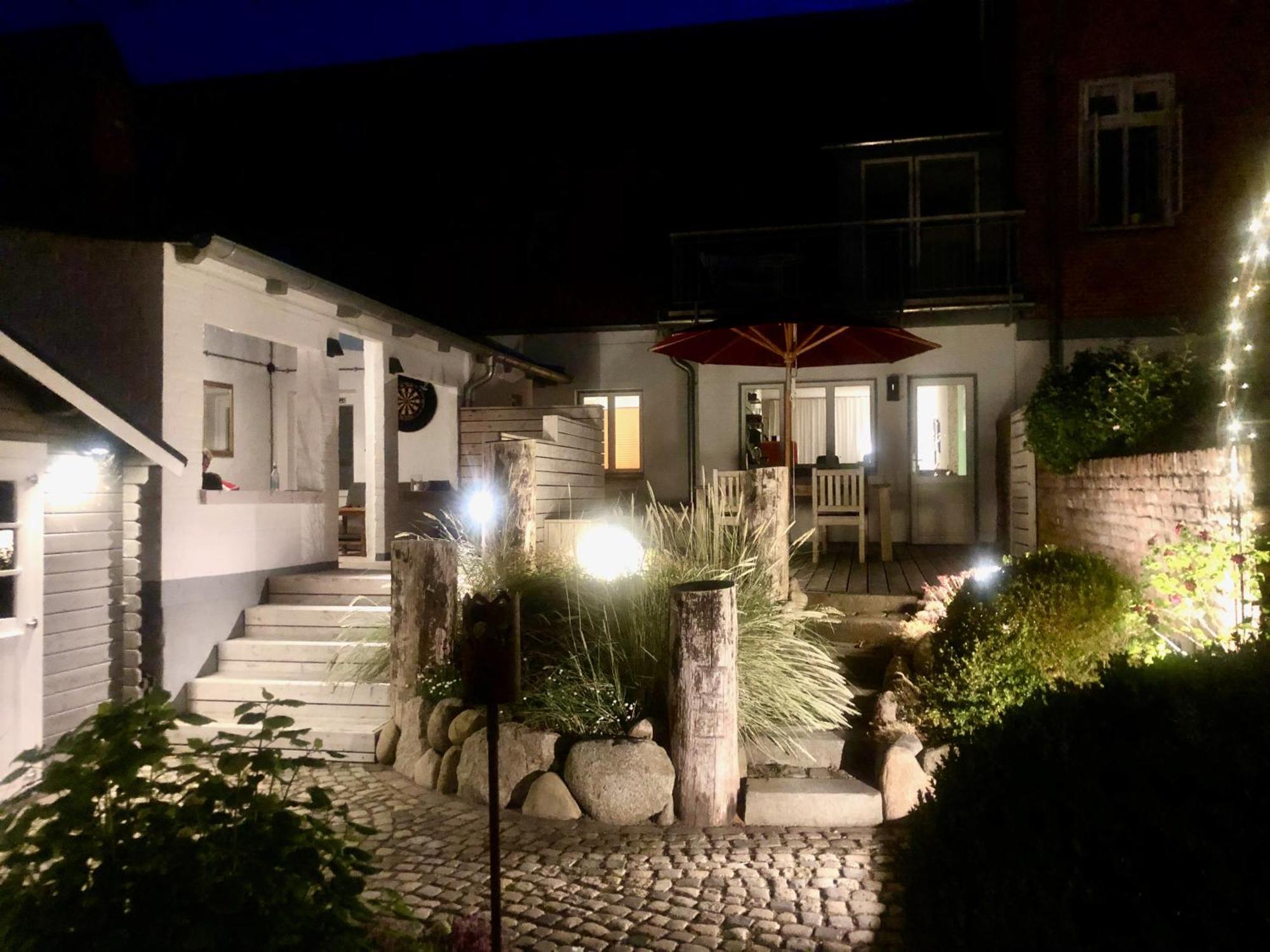 פרידריכשטאדט Gaestehaus Kajuete Direkt Am Wasser מראה חיצוני תמונה